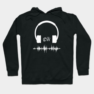 Headphone techno music lover cw Hoodie